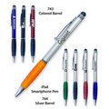 Smart Phone Pen W/Stylus & Comfort Grip-Featured Orange